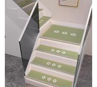DFrywdgSEY Alfombras para escaleras, Juego de 5 tapetes Seguridad 10" x 30" for Interiores, Ideales for escaleras, niños, Ancianos y Mascotas(4,26cmx80cm)
