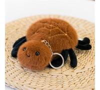 DFrywdgSEY Peluche, Juguete de Peluche Insectos, Juguete, Lindo Llavero Oruga Abeja araña, Insecto, Regalo for niñas y niños(Spider)
