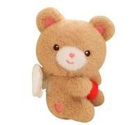 Dfstvup Pull String Fughie Molls, Moll con Cadena Pull - Punta de Peluche con un Animal Relleno con Oso de alas | Ribbit interactiva decoración del hogar Almohada de Lanzamiento Interactivo para