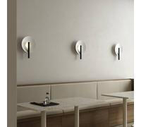DFTP by Nordlux Aplique de pared Furiko con interruptor, negro/blanco