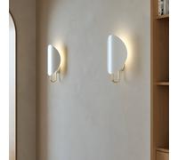 DFTP by Nordlux Aplique de pared Spargo, luz indirecta, blanco/dorado
