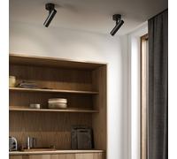 DFTP by Nordlux Downlight DFTP MIB 6, portalámpara GU10, negro