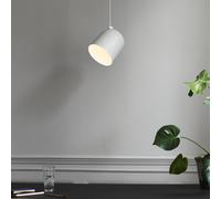 DFTP by Nordlux Lámpara colgante Angle E27, gris tele True