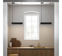 DFTP by Nordlux Lámpara colgante Beau 50, negro, longitud 50 cm EC:EPREL:1256406