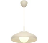 DFTP by Nordlux Lámpara colgante Latif, color beige, Ø 40 cm, latón