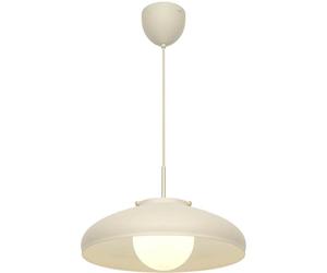 DFTP by Nordlux Lámpara colgante Latif, color beige, Ø 40 cm, latón