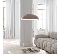 DFTP by Nordlux Lámpara colgante Versale, marrón, Ø 50 cm
