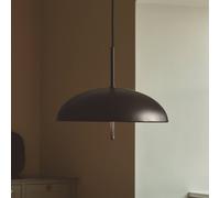 DFTP by Nordlux Lámpara colgante Versale, negra, Ø 35 cm, metal, 2 x E27