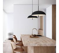 DFTP by Nordlux Lámpara colgante Versale, negra, Ø 50 cm