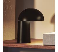 DFTP by Nordlux Lámpara de mesa LED recargable Faye Portable, negra, atenuable, USB
