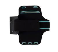 DFV mobile - Brazalete deportivo de neopreno con ventana táctil para Blu C5 Max (2022) - Negra
