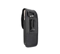 DFV mobile - Funda de cinturón 2 posiciones en nylon con clip metálico para MYPHONE HALO 3 LTE (2023) - Negra