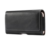 DFV mobile - Funda de Cinturon Horizontal Nuevo Diseño con pasador para ULEFONE Note 14 (2022) - Negra