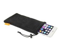 DFV mobile - Funda de Malla Nylon con Cierre por Lazo para KYOCERA TORQUE G06 KYG03 (2023) - Negra