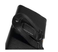 DFV mobile - Funda horizontal de cinturón con clip en piel sintética texturizada para Zte Nubia Red Magic 7 Pro (2022) - Negra