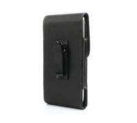 DFV mobile - Funda vertical de cinturón con clip metálico para Cat S42 H+ (2021) - Negra