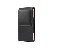 DFV mobile - Funda Vertical de Piel con pasador de Cinturon para ULEFONE Note 14 (2022) - Negra