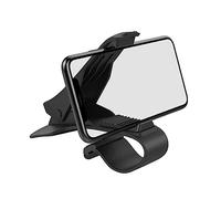 DFV mobile - Soporte de Pinza para Smartphone y GPS con Clip para Salpicadero de Coche para Myphone Mywx2 Pro (2021) - Negra