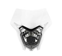 Dfvajwc Auxiliar para Moto Faro Halógeno Para Motocicleta De Motocross Para CRF150L, 150R, 150F, 230L, 250L, 250X, 250M, 300, 450L, 450X, 450RL(Blanco)