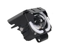 Dfvajwc Auxiliar para Moto Faros Antiniebla Para Motocicleta, Delanteros Coche, Todoterreno, Camión, Angel Eyes LED, Focos Portátiles Conducción Barcos(1pc Blue DRL cover)