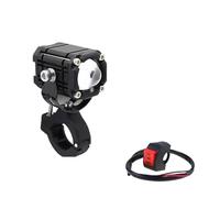 Dfvajwc Auxiliar para Moto Foco Auxiliar De Luz Directa Para Faros Para Motocicleta Con Clip Para Tubo Y Brillo Haz(4colour blue switch)