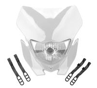 Dfvajwc Auxiliar para Moto Para Faro De Motocicleta Para XCF SX F Dirt Bike 2017 2018(Blanco)
