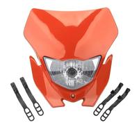 Dfvajwc Auxiliar para Moto Para Faro De Motocicleta Para XCF SX F Dirt Bike 2017 2018(Naranja)