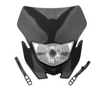 Dfvajwc Auxiliar para Moto Para Faros Delanteros Para Motocicleta, Tipo Bombilla, Motocross(Negro)