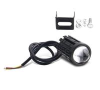 Dfvajwc Auxiliar para Moto Proyector De Faros LED Para Motocicleta, ATV, Scooter, Lente Conducción, Focos, Accesorios Dos Colores, Luz Antiniebla(PC 1)
