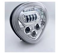 Dfvajwc Faros Delantero Faro LED Para Motocicleta Para XV1900 2006-2017 Para Stratoliner/Estrella Medianoche/Roadliner/Raider Faro Focos Delanteros(1piece CHROME)
