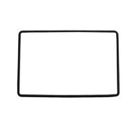 Dfvajwc Marco Protector De Pantalla Silicona Para Tesla, Modelo 2017-2023, Consola Central Y Navegación Navegación Protection Film(Negro)