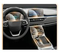 Dfvajwc Película Protectora TPU Antiarañazos Consola Central Interior Coche, Navegación Salpicadero, Para TIGGO 5X PRO 2022, 2023 2024 Navegación Protection Film