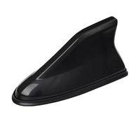 DFVBNH Coche Antena Aleta Tiburon para MG ZS 2021 2022 2023, Antena Tiburón Coche Antena de Recepción de Señal de Radio FM/Am Autoadhesiva Impermeable Decoración Accesorios,Black