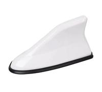DFVBNH Coche Antena Aleta Tiburon para MG ZS 2021 2022 2023, Antena Tiburón Coche Antena de Recepción de Señal de Radio FM/Am Autoadhesiva Impermeable Decoración Accesorios,White