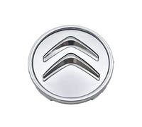 DFVBNH Coche Tapacubos para Citroen C5 2008-2012, Tapas Centrales Tapas de Buje Central Centro Rueda Tapas Llantas Impermeable AntióXido Accesorios 4 PCS,Silver-60mm