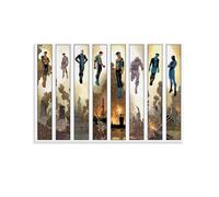 DFVBNH Póster de anime invencible, póster estético de los años 90, lienzo, arte de pared, decoración estética, pósteres de 16 x 24 pulgadas (40 x 60 cm)