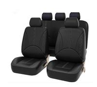 DFVOOP Fundas Asientos Coche, para FIAT 500L Living(351)/500L MPW(351)/500L Pro(330)/500L Trekking(330) Impermeables Transpirable Juegos de Cubreasientos Protectores Interior Accesorios,D