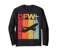 DFW Dallas Fort Worth Aeropuerto Manga Larga