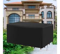 DFZEWKI Funda para muebles de jardín, 200 x 70 x 110 cm, funda protectora para muebles de jardín, resistente al invierno, impermeable, resistente al viento, a prueba de polvo, anti-UV, multitamaño
