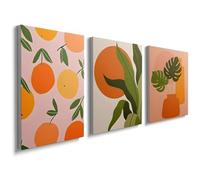 DFZEWKI Pósteres de arte mural estilo boho, lienzos, decoración de pared para dormitorio, láminas abstractas, cuadros para sala de estar, baño y decoración del hogar (20x30cm (8x12in) x3/Sin marco)