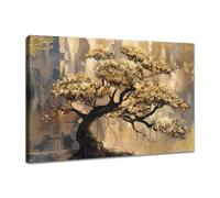 DFZEWKI Pósteres de arte mural estilo boho, lienzos decorativos para dormitorio, láminas abstractas para sala de estar, baño y decoración del hogar (80x110cm (31x43in) x 3 / Sin marco)
