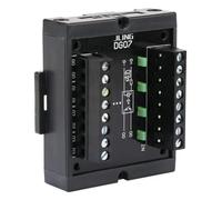 DG07 Optoacoplador 4 Canales, Convertidor Señal NPN PNP 10-28V DC, Módulo Aislamiento Doble Conducción para Control Señales