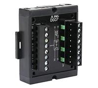 DG07 Optoacoplador 4 Canales, Convertidor Señal NPN PNP 10-28V DC, Módulo Aislamiento Doble Conducción para Control Señales