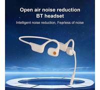 DG09 Bone Conduction Headset Open Talk Noise Canceling BT Headset Mark bar 270rotation Long battery life