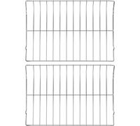 DG75-01001C Rack-Flat compatible con horno de estufa Samsung AP4411894, PS2358516, 16 7/16 pulgadas de profundidad x 24 3/4 pulgadas de ancho (2)