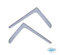 DGA Storm Xccessories 08025 - Protectores de Lluvia y Viento compatible con Ford Transit 2000-2013