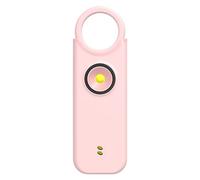 Dgayaeic Alarma Personal, 135dB Reusable, LED, Rechargeable, Vibración, Rosa