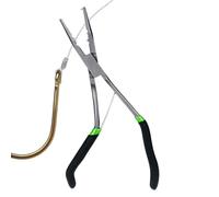 Dgayaeic Alicates para Pesca | Aleación Multifuncional con Ángulo A 45 Grados | con Agarre y Extractor de Anzuelos - para Pesca en Agua Dulce y Salada Desde Orilla o en Viajes para Pescadores