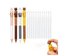 Dgayaeic Bolígrafos divertidos | 4 piezas interactivos lindos juguetes de broma | Bolígrafo de truco de agua para niños, para el hogar, oficina, escuela, aula, viajes, vacaciones, regalos de de