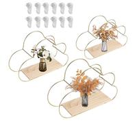 Dgayaeic Estanterías Flotantes para Pared,Estantes Flotantes Nube para Muro - Juego De 3 Organizadores De Almacenamiento Modernos, Decoración Hogar para Salón, Baño Y Habitación Infantil